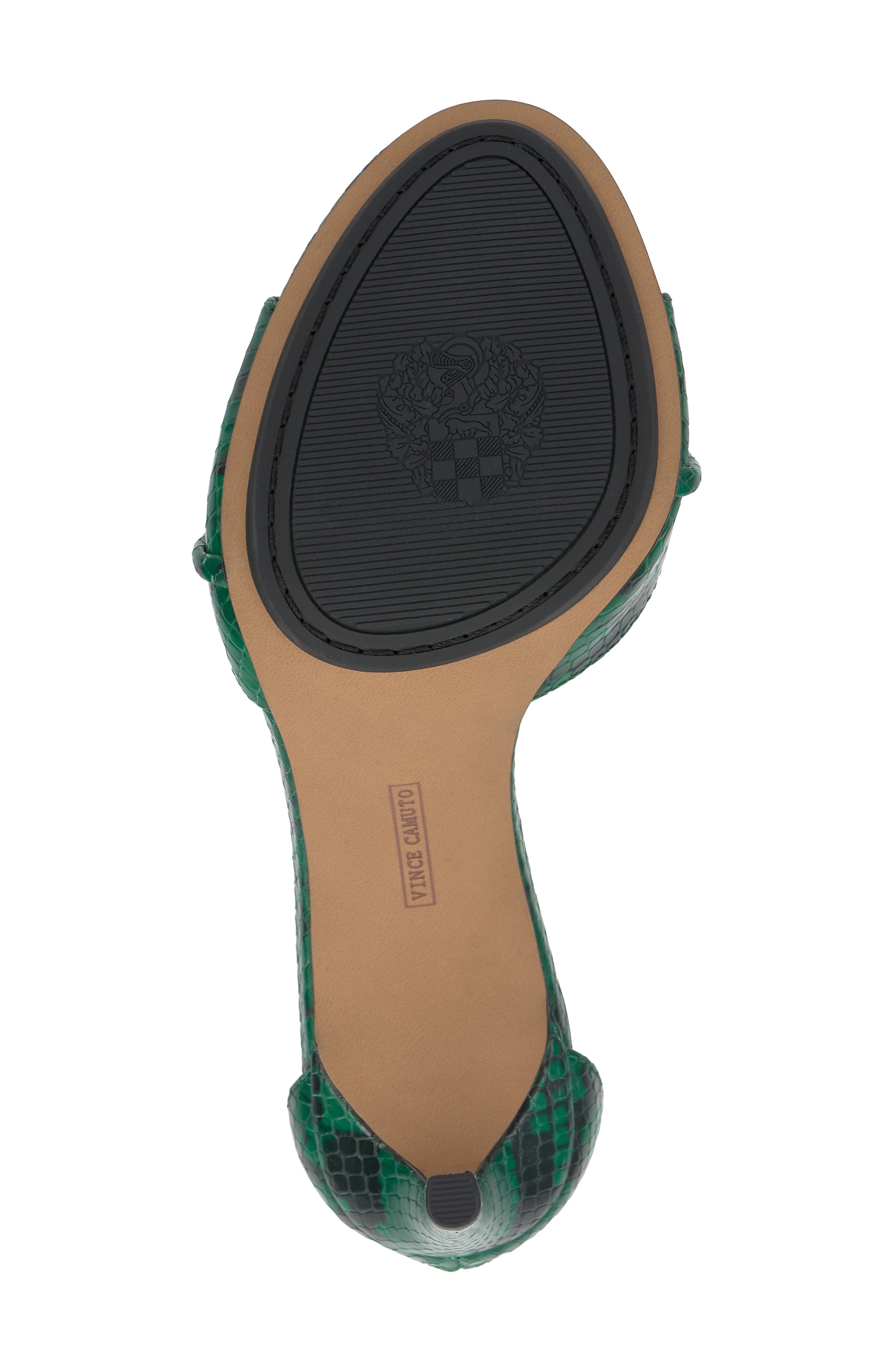 Vince Camuto Alinna Ankle Strap Sandal, Alternate, color, Emerald Green