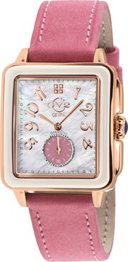 GV2 Bari Viva Mother-of-Pearl Dial Diamond Watch, 34mm - 0.02ct.