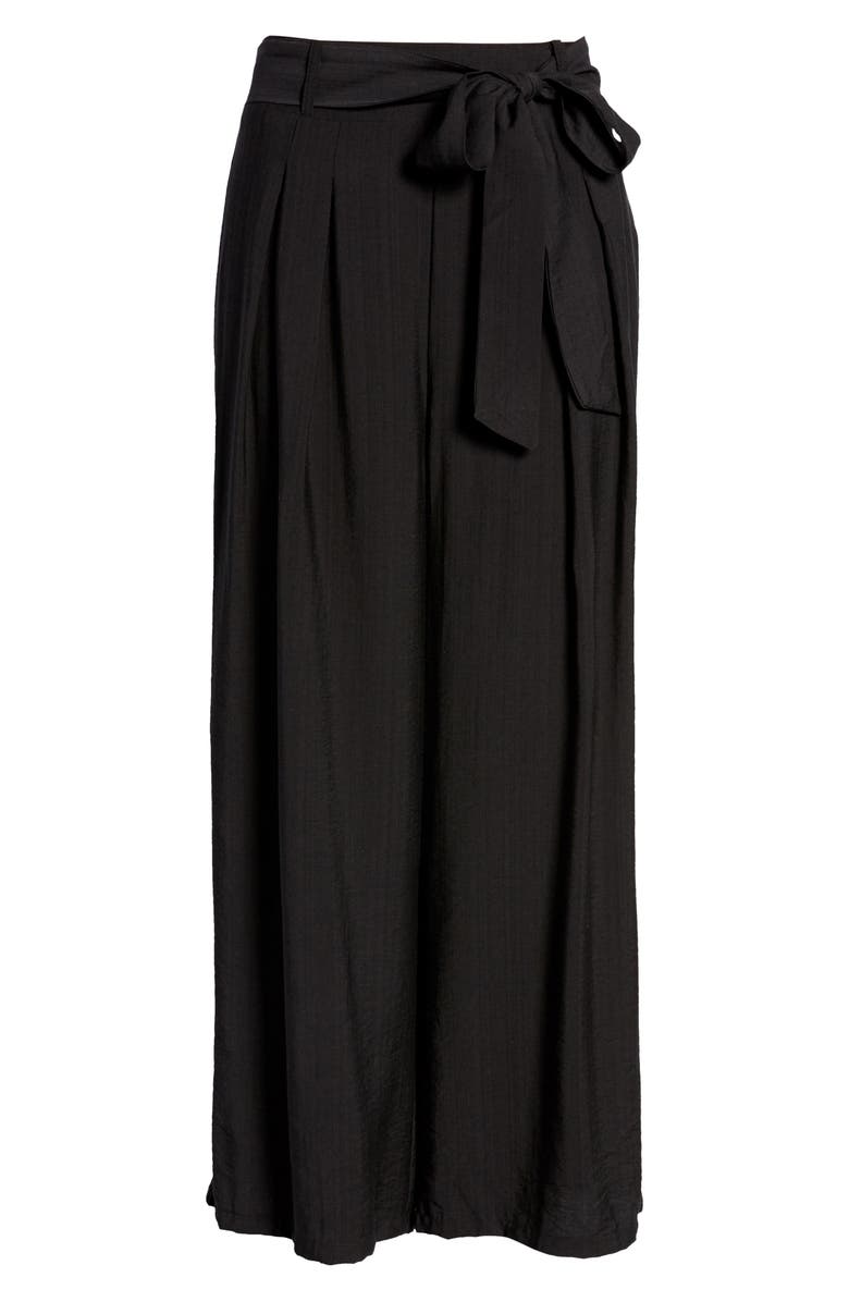 All in Favor Belted Wide Leg Pants, Alternate, color, 