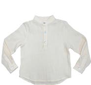 Manière Kids' Gauze Popover Shirt