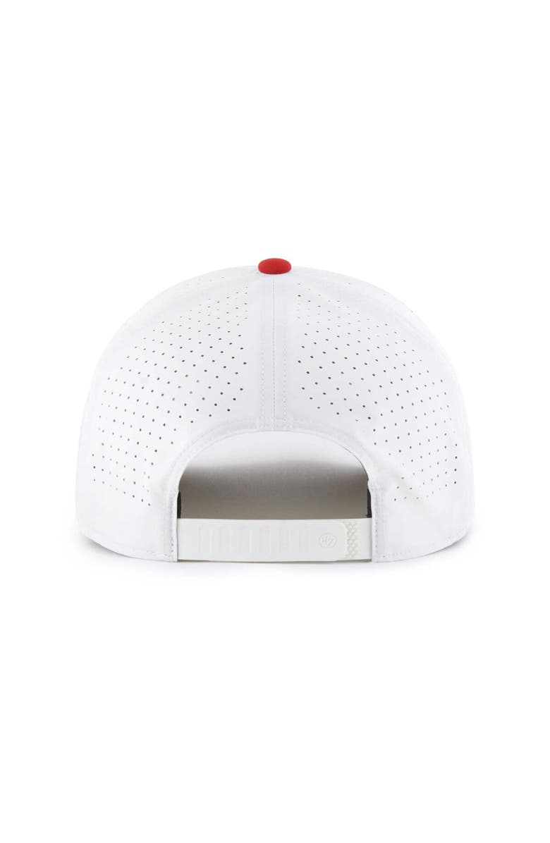 '47 Men's '47 White/Scarlet San Francisco 49ers Gimmie Golf Hitch Rope Adjustable Hat, Alternate, color, 