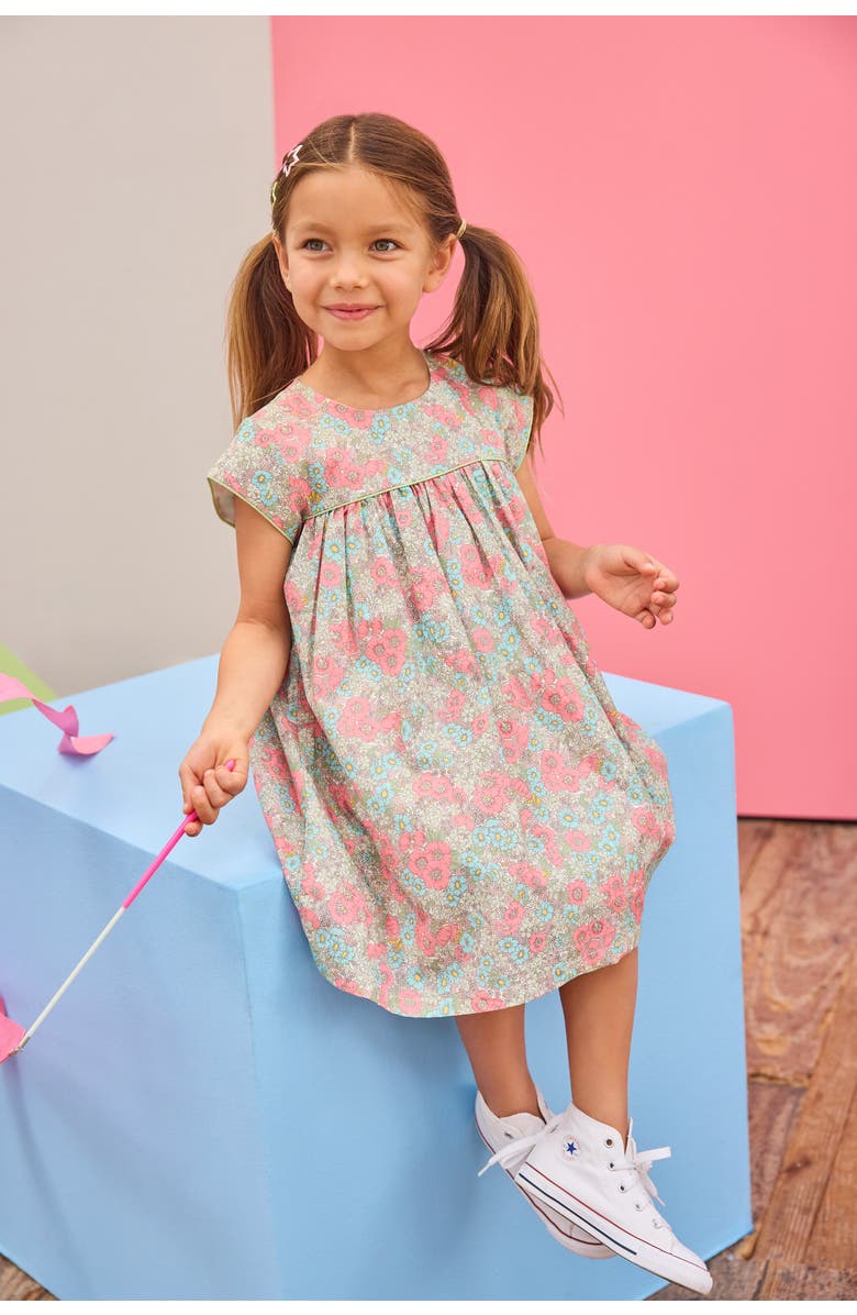 BISBY Kids' Floral Charlotte Dress, Alternate, color, Newmarket Floral
