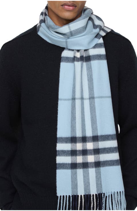 Check Cashmere Scarf