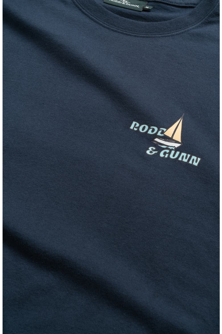 Hauraki Gulf Graphic Tee, Alternate, color, NAVY