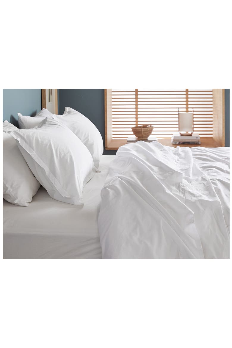 Percale Pillowcases, Alternate, color, WHITE