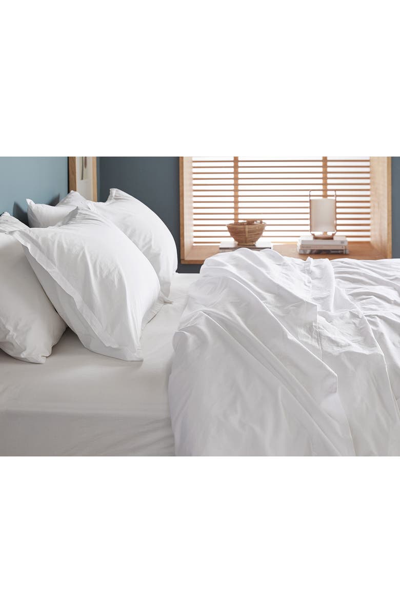 Parachute Percale Pillowcases, Alternate, color, White