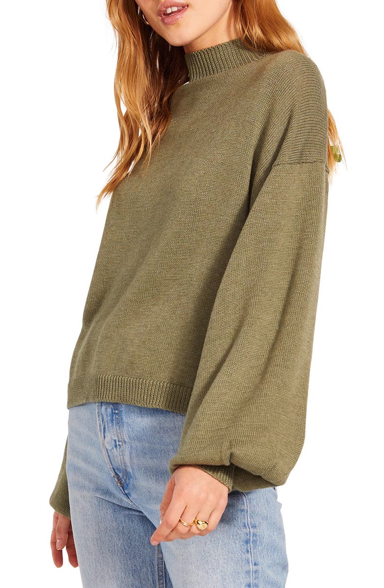 BB Dakota by Steve Madden BB Dakota Sochi Balloon Sleeve Sweater, Alternate, color,