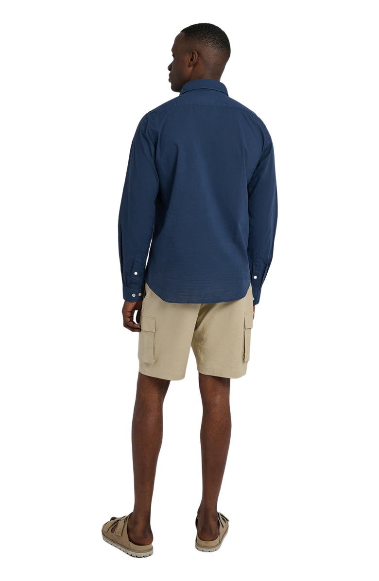 Onia Stretch Linen Pull-on Cargo Short, Alternate, color, 