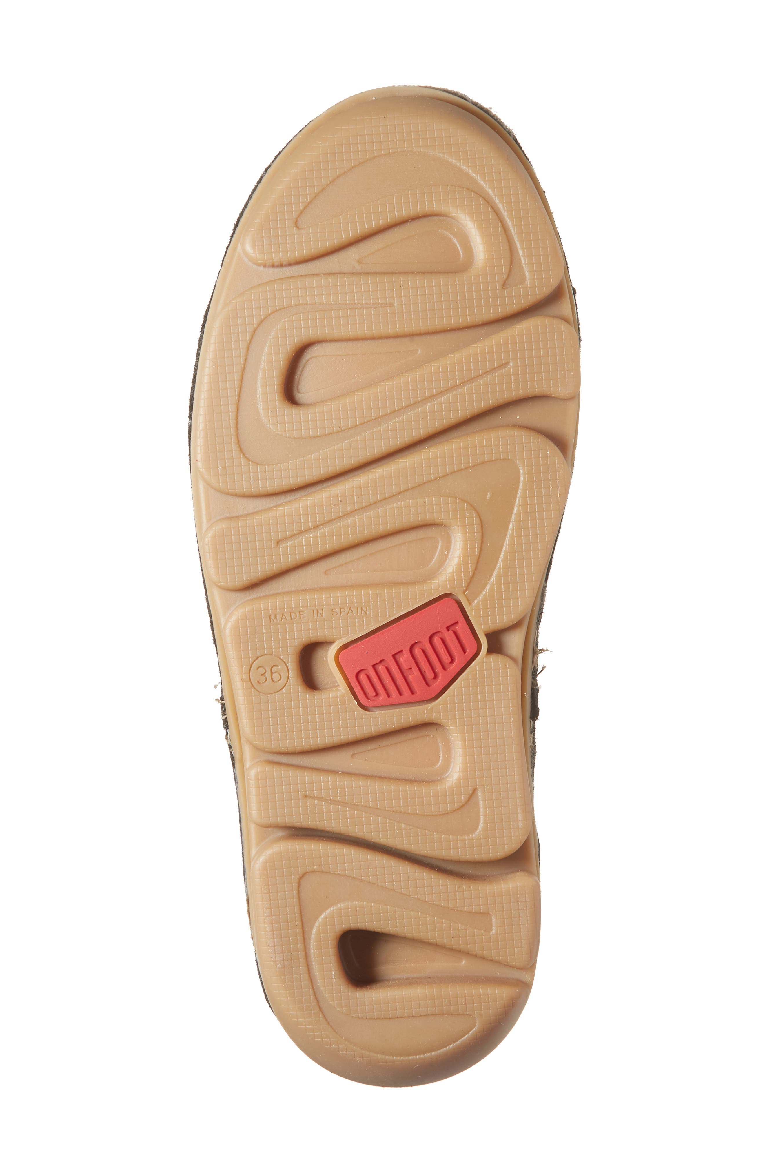 On Foot Silken Faux Fur Lined Sneaker, Alternate, color, Black