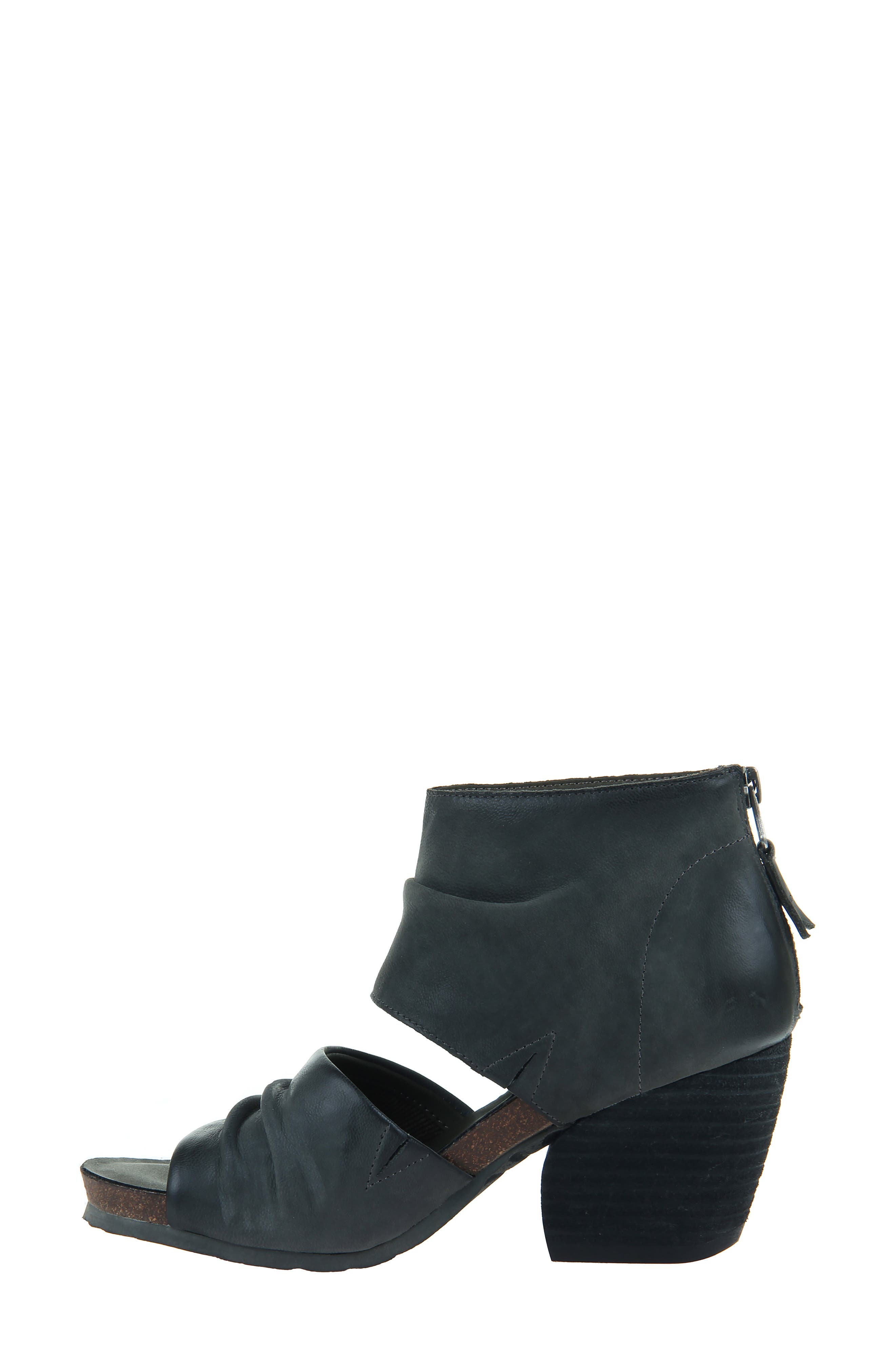 Patchouli Open Toe Bootie, Alternate, color, DUSTY GREY NUBUCK