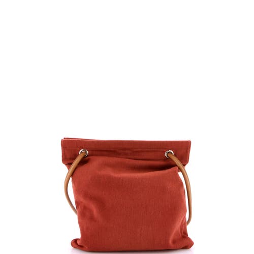 Pre-owned Hermes Hermes Aline Bag Toile Mm In Red
