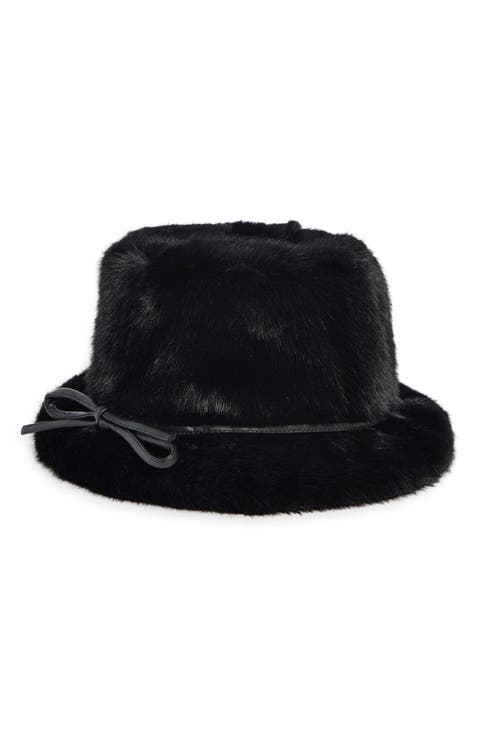 Faux Fur Bucket Hat