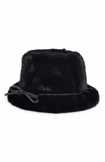 La Fiorentina Faux Fur Bucket Hat
