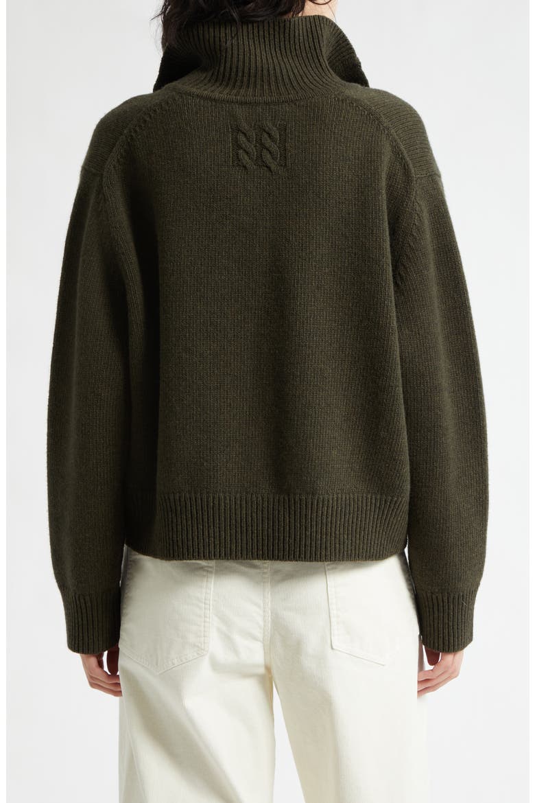 Renata Sweater, Alternate, color, DARK PINE MELANGE