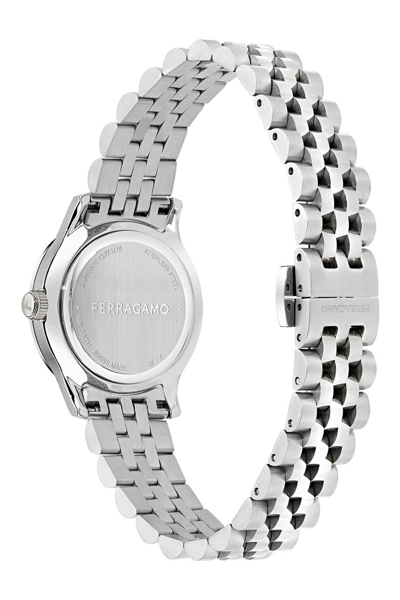 Duo Bracelet Watch, 28mm, Alternate, color, STAINLESS STEEL
