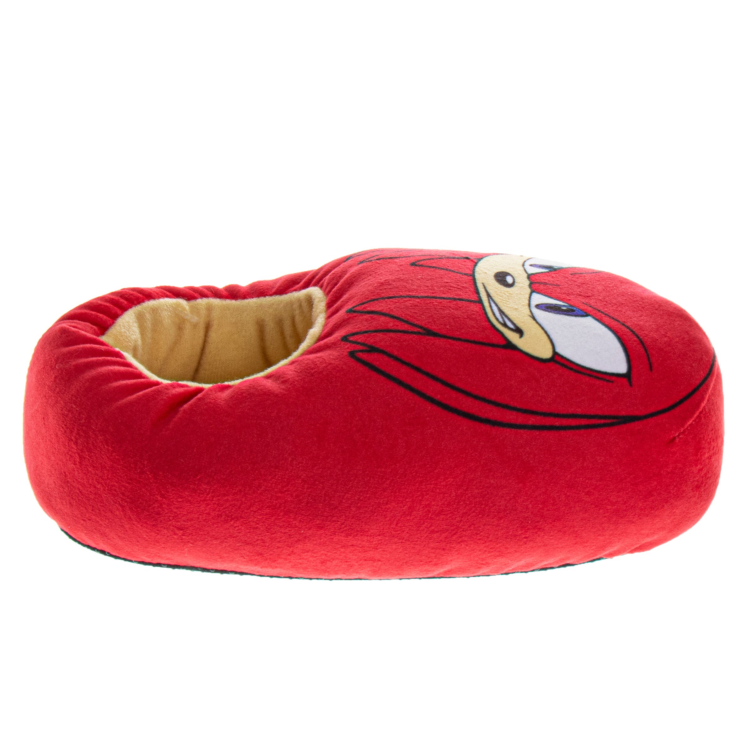 Sonic the Hedgehog Plush Warm House Slippers, Alternate, color, Red/Blue