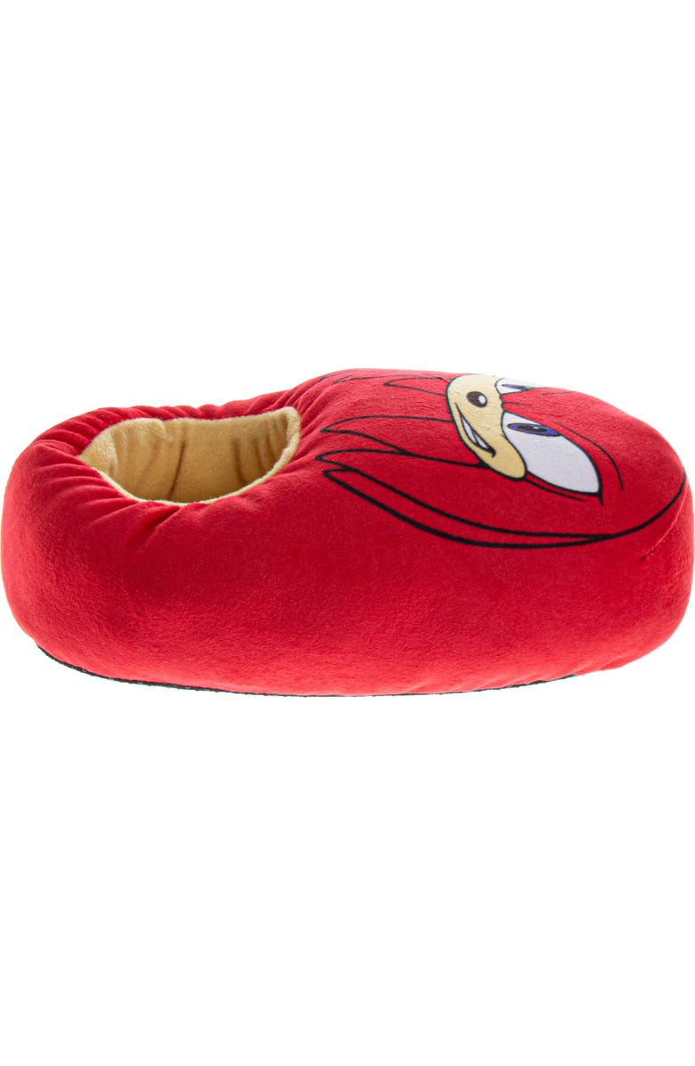 Sonic the Hedgehog Plush Warm House Slippers, Alternate, color, Red/Blue