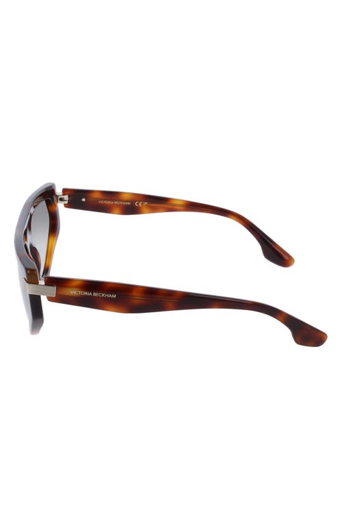 Victoria Beckham 56mm Tea Cup Sunglasses In Blue