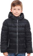 Rokka&Rolla Kids' Heavyweight Fleece Lined Puffer Jacket