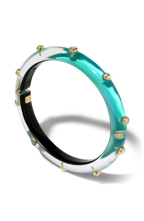 ALEXIS BITTAR ALEXIS BITTAR CRYSTAL STUDDED LUCITE® BANGLE 