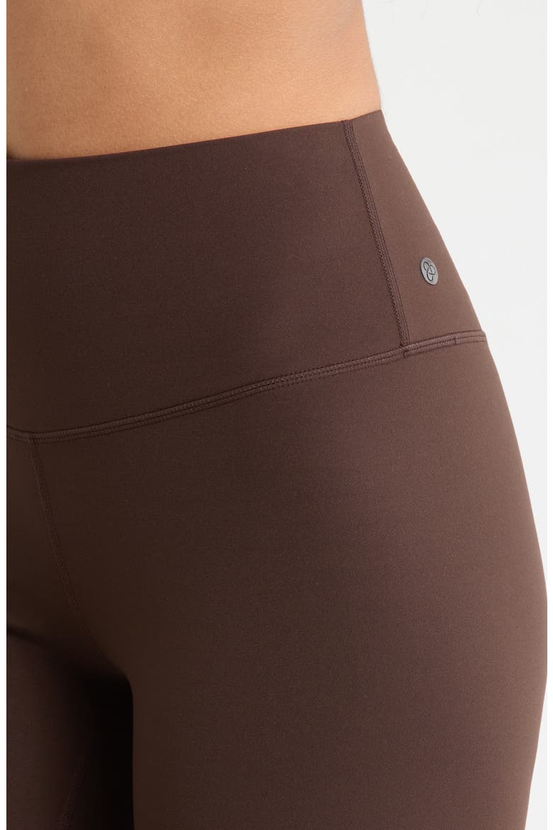 Studio Luxe Bike Shorts, Alternate, color, BROWN MOLE