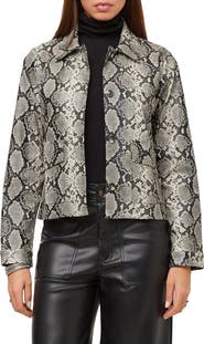 FIFTEEN TWENTY Victoria Faux Leather Jacket