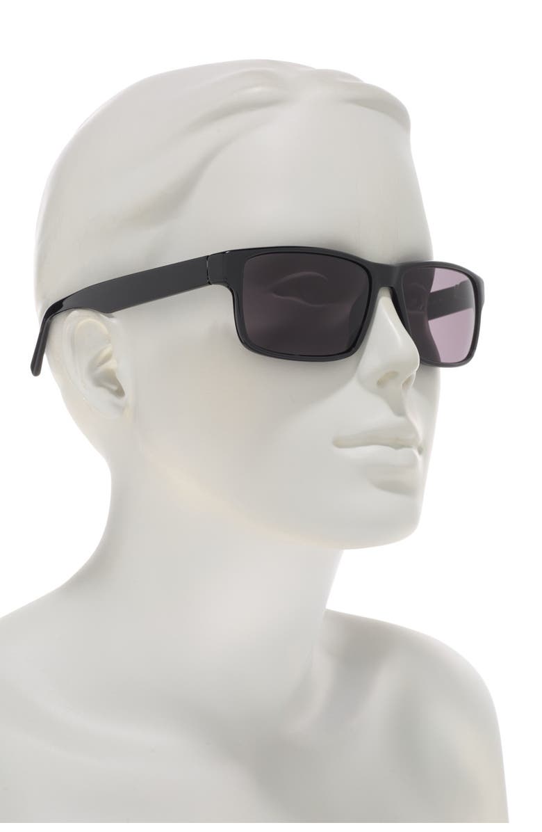 FERRAGAMO 58mm Rectangle Sunglasses, Alternate, color, 