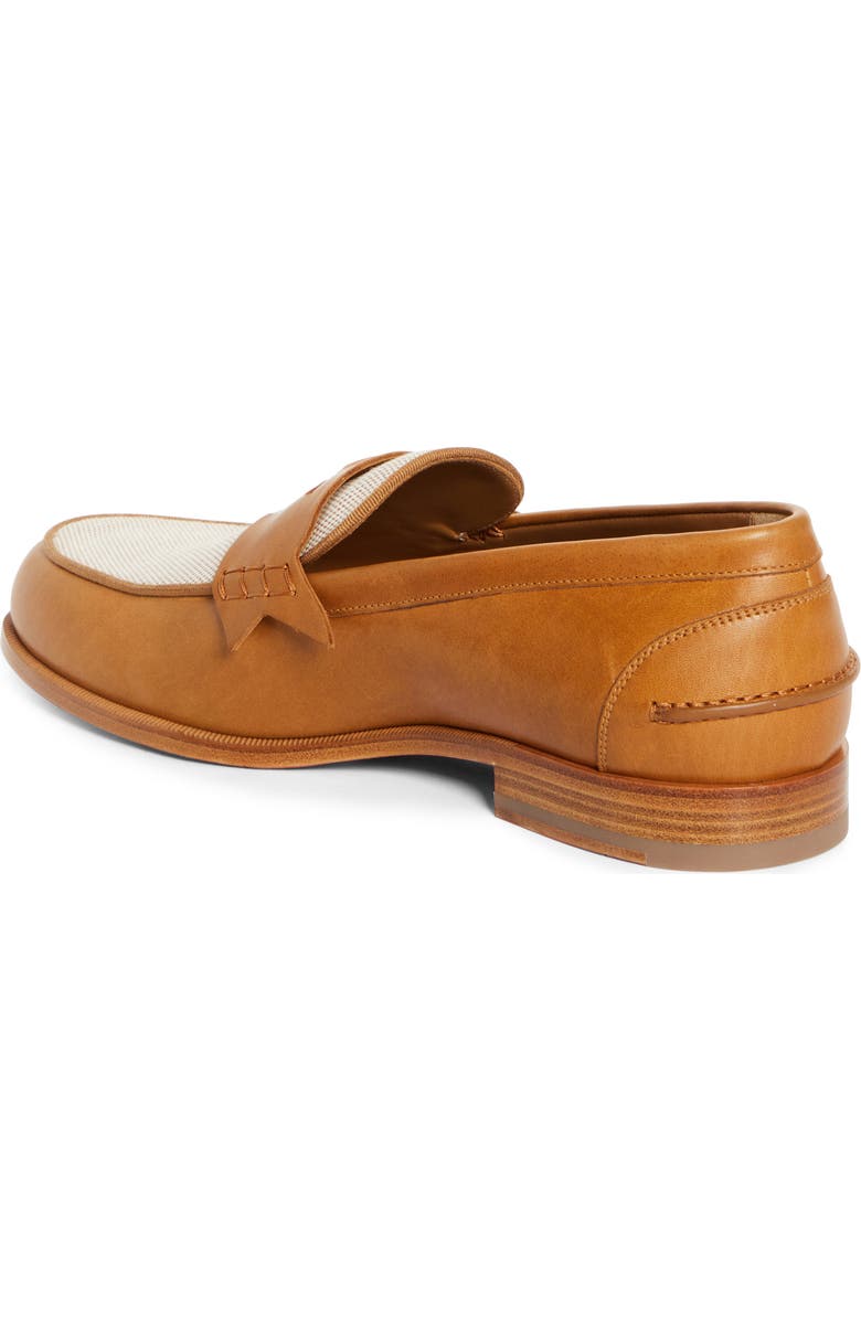 Christian Louboutin Penny Loafer, Alternate, color, Terra/ Brown