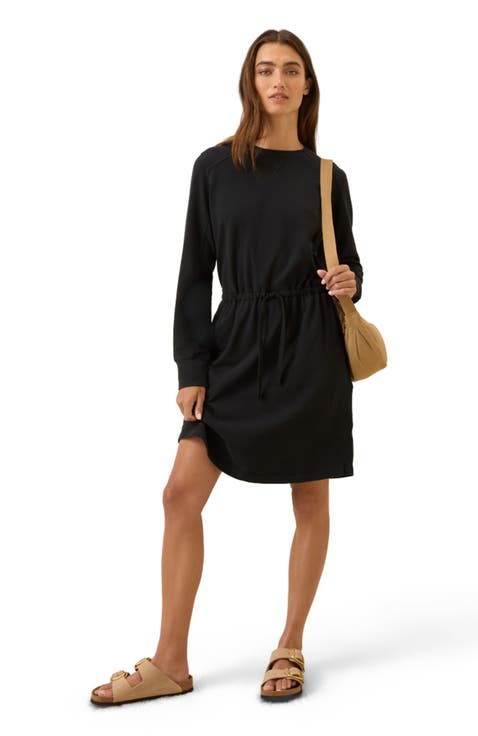 Organic Cotton CloudKnit Sweatshirt Dress
