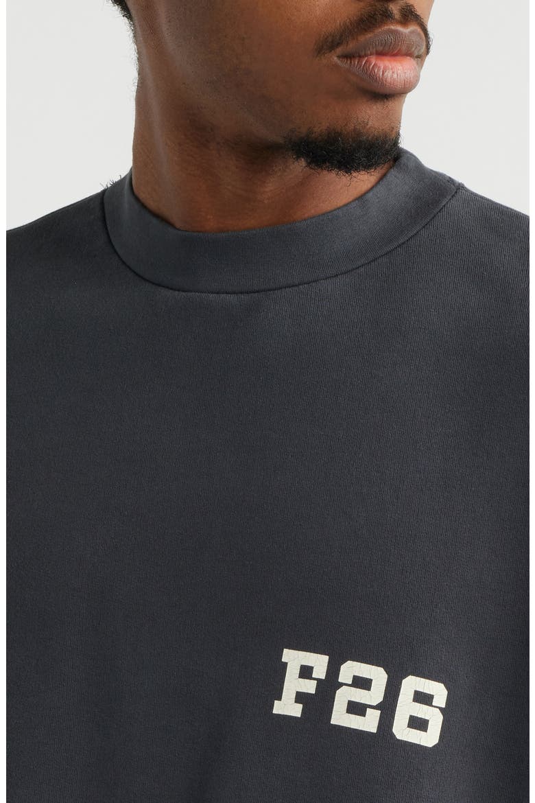 Three-Quarter Sleeve Sweatshirt, Alternate, color, WASHED IRON GREY