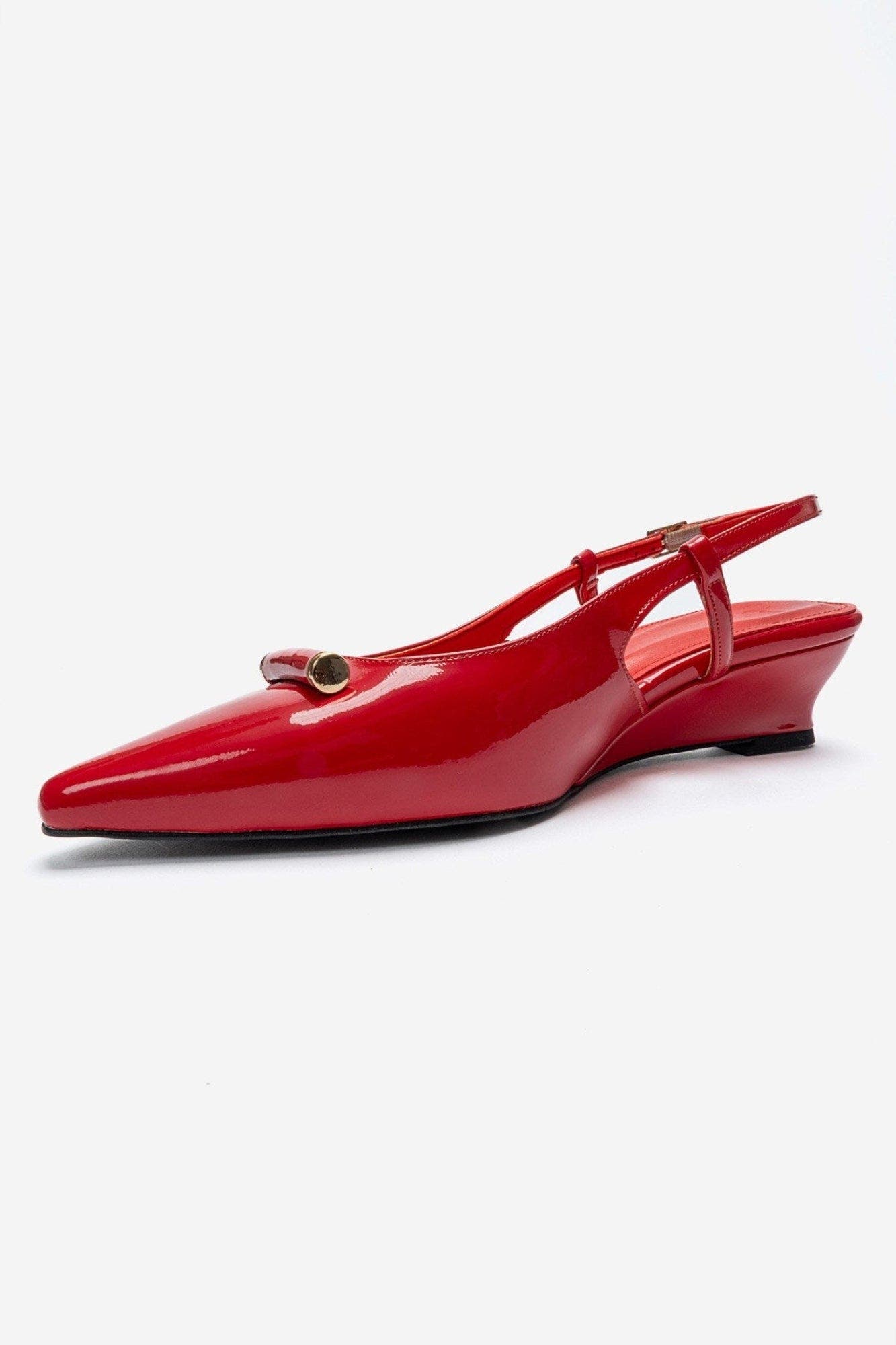 Vhea Slingback Pump, Alternate, color, Red Patent
