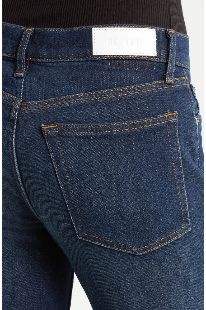 Low Rise Micro Bootcut Jeans, Alternate, color, BARELY WORN