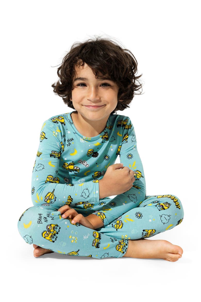 Kids' Minions Bello Banana Set of 2 Piece Pajamas, Alternate, color, Minions Bello Banana