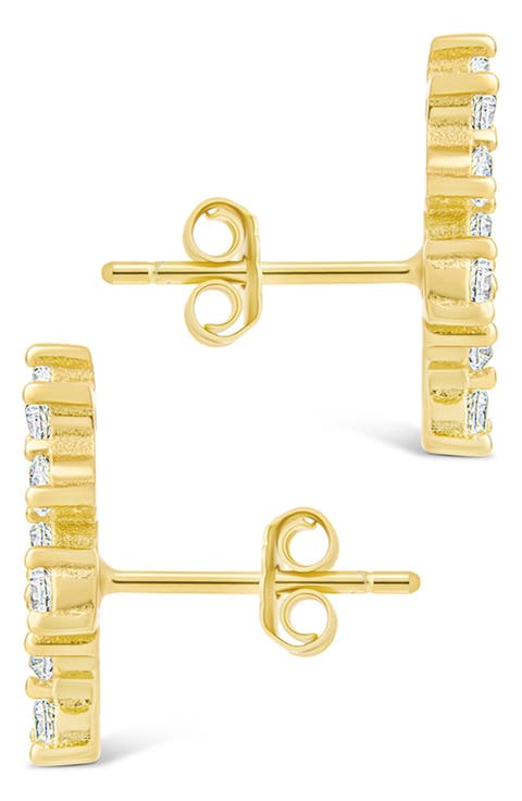 Cubic Zirconia Ear Crawlers