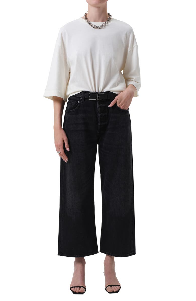 Citizens of Humanity Amelia Cotton T-Shirt, Alternate, color, Pashmina Off White