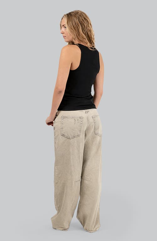 Woxer Pima Cotton Blend Rib Tank In Black