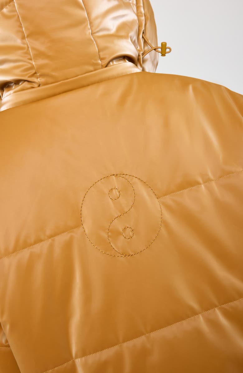 Spiritual Gangster Monroe Hooded Puffer Jacket, Alternate, color, 