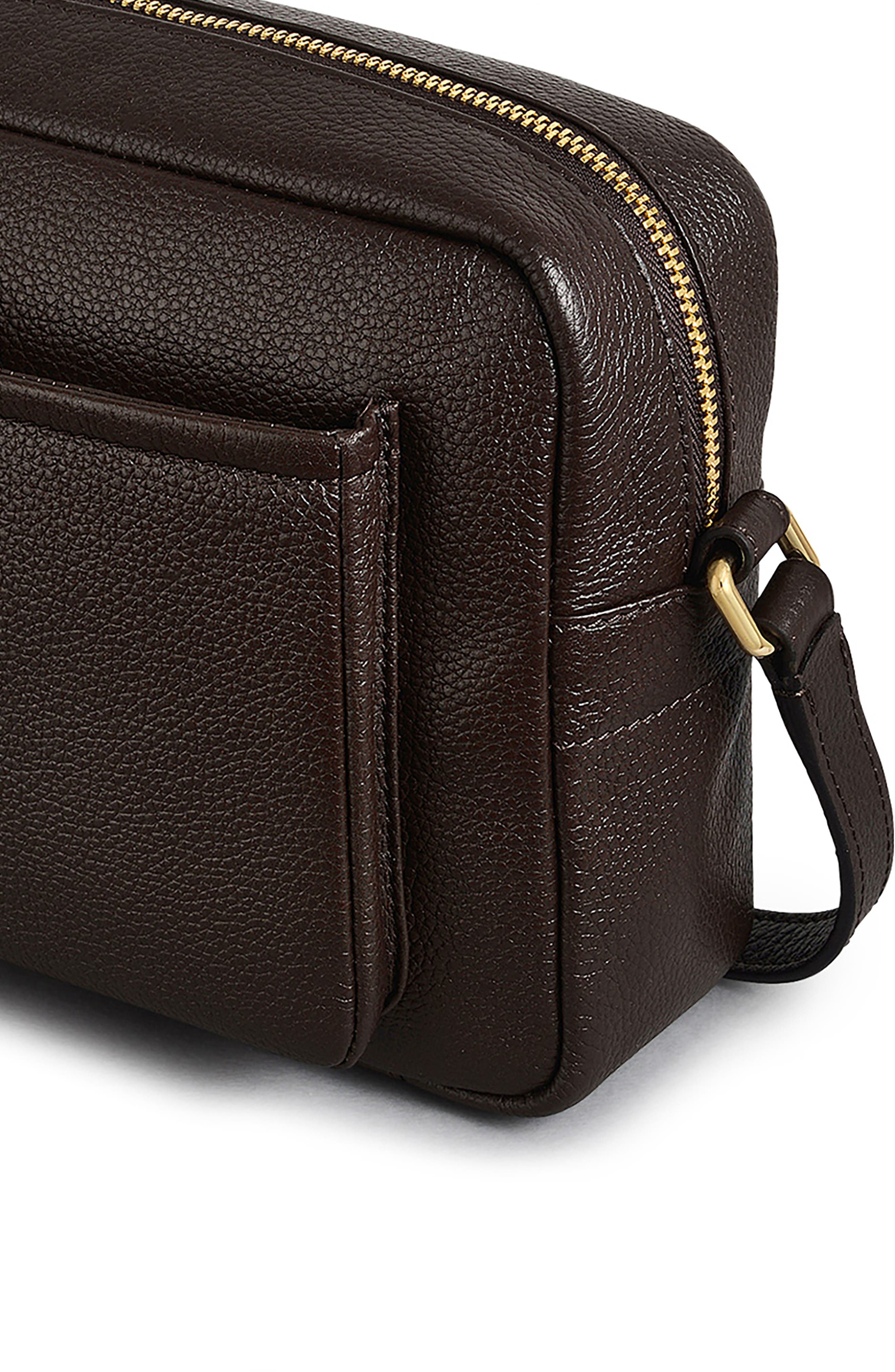 Radley Sandler Way Mini Crossbody Bag, Alternate, color, Dark Oak
