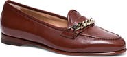 Santoni Women's leather Andrea loafer