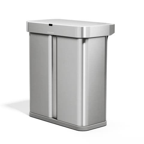 58L sensor recycler with voice and motion control