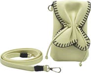 Carlos Falchi Cell Phone Butterfly Leather Bag