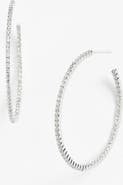 Bony Levy Diamond Inside Out Hoop Earrings (Nordstrom Exclusive)