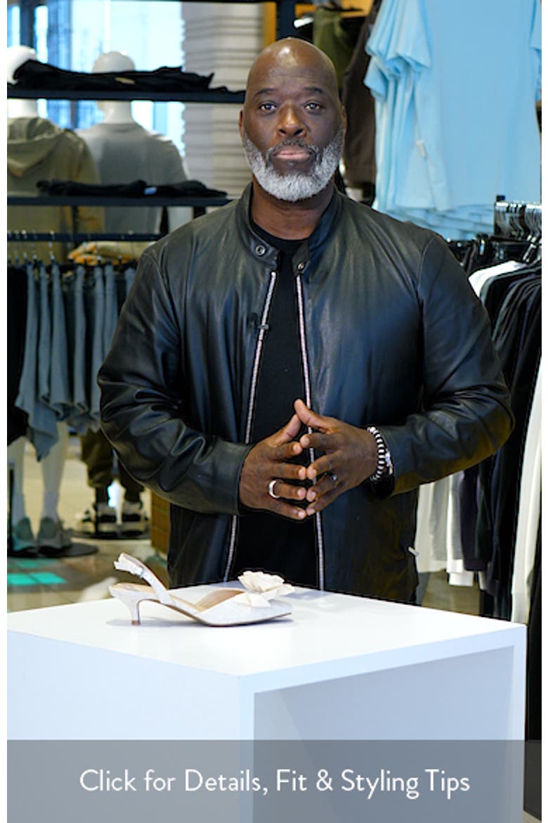 Miller Pointed Toe Slingback Pump video