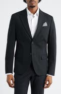 Open Edit Slim Fit Solid Stretch Suit Jacket