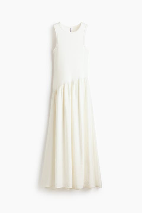 Flared-skirt Dress