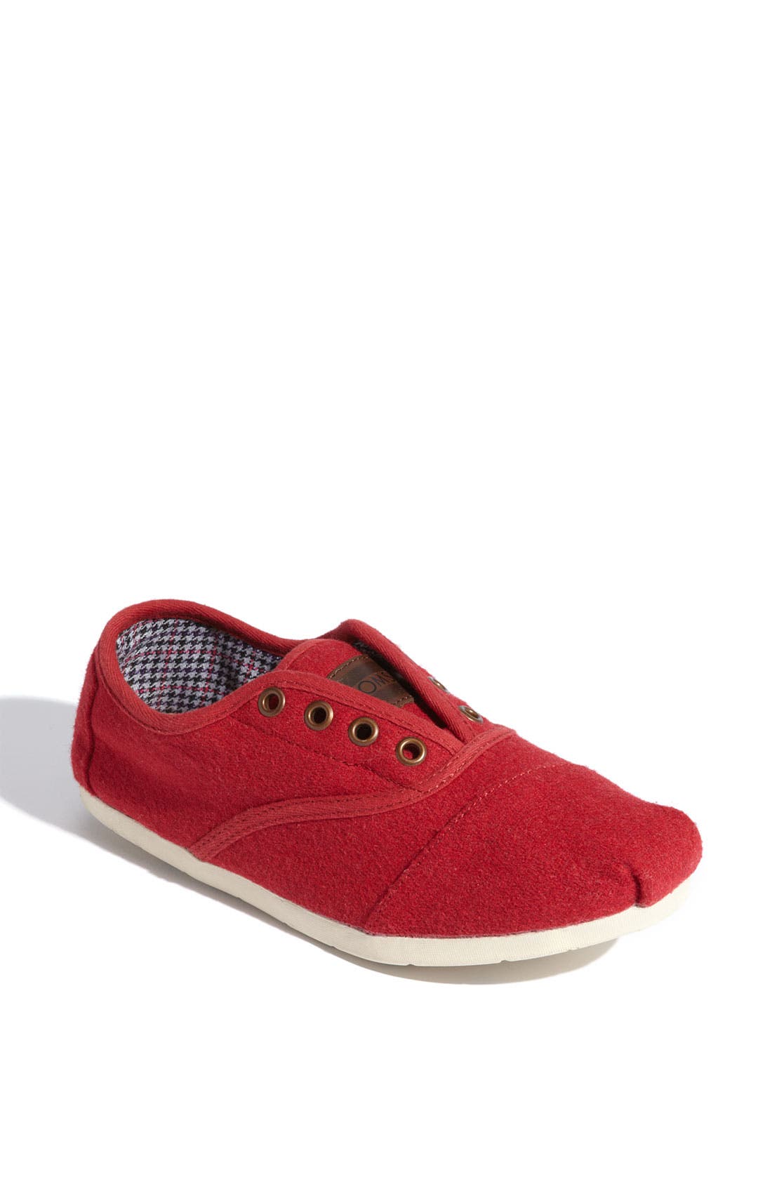'Cordones' Woolen Sneaker, Main, color, RED
