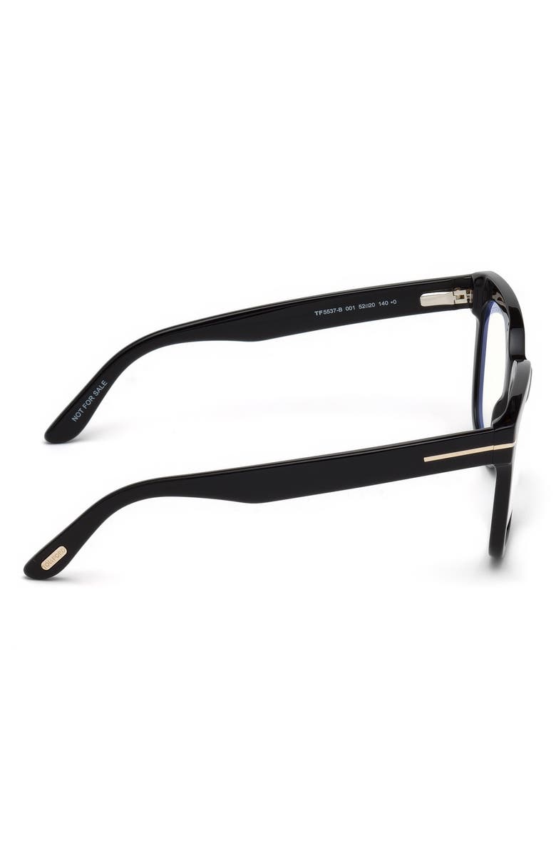 TOM FORD 52mm Blue Light Blocking Glasses, Alternate, color,