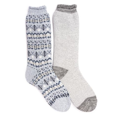 Women's 2 Pair Pack Tall Heat Retainer Boot Socks