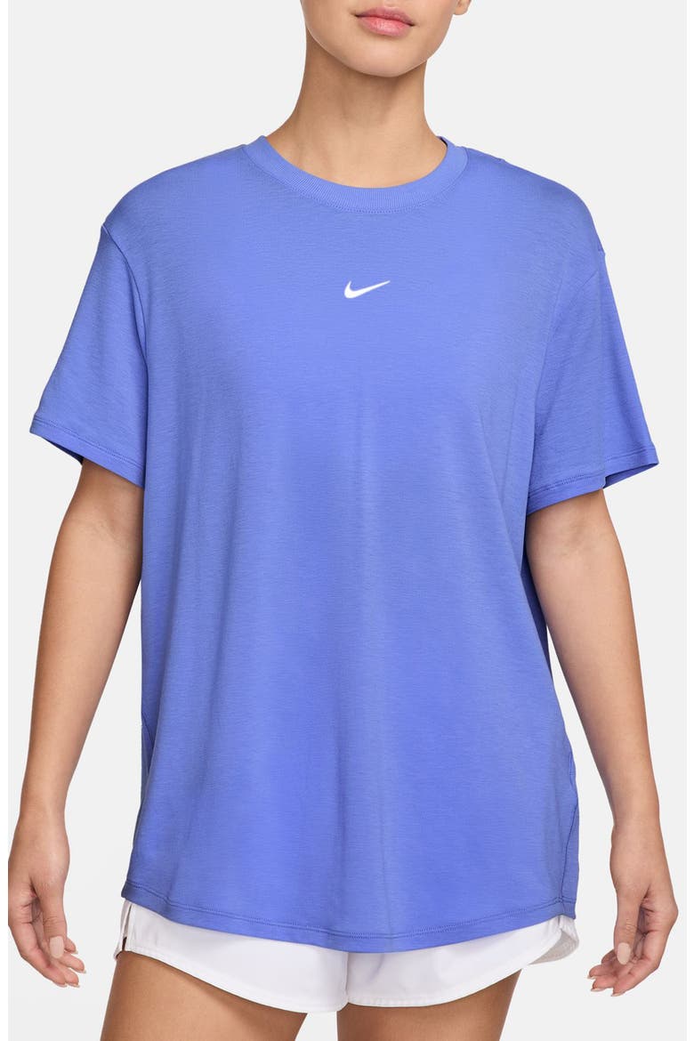 One Relaxed Dri-FIT T-Shirt, Main, color, SAPHRE/ WHITE