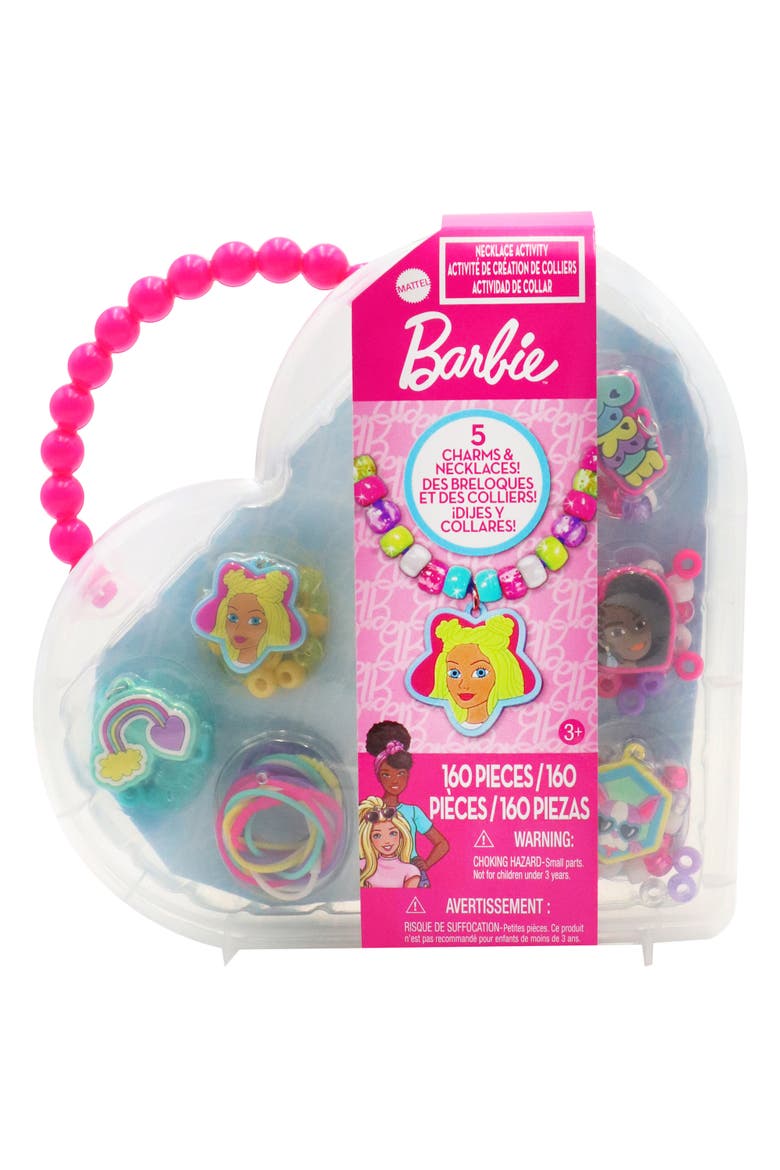 Necklace Activity Set Barbie, 160Pc Diy Jewelry Kit, Main, color, Multicolored